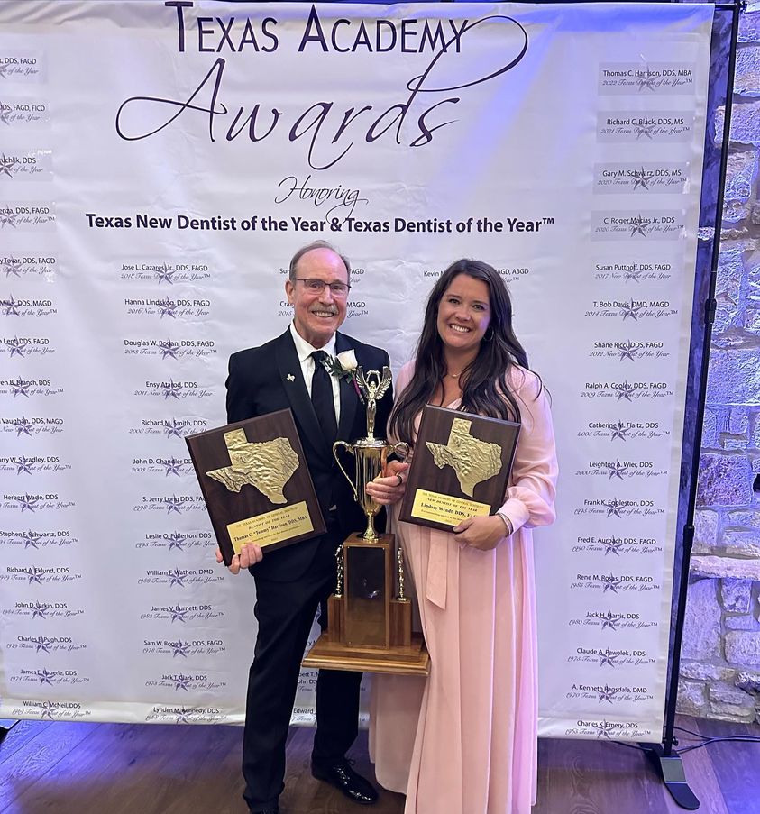 Harrison and Wendt TX Dentist and TX New Dentist of the Yr 2022